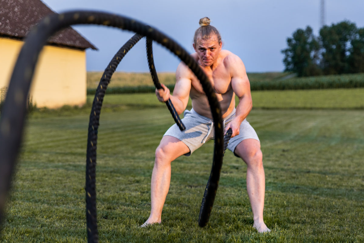 kroftstodl Rope Training zirkeltraining